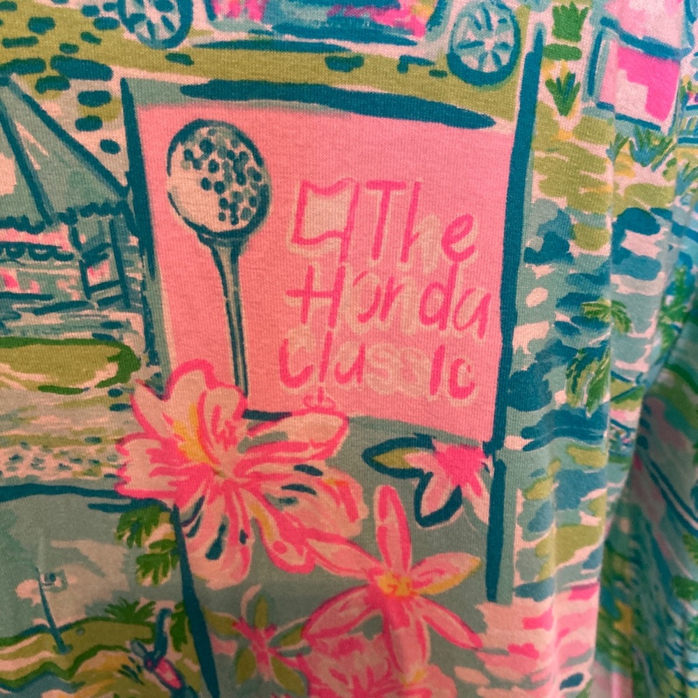 Lilly Pulitzer UPF 50 Claudia Dress Honda Classic size L - Picture 4 of 8
